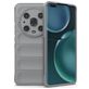 Mobigear Bumpy HONOR Magic 4 Pro Hoesje Flexibel TPU Backcover - Grijs