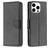Mobigear Excellent iPhone 16 Pro Hoesje Bookcase Portemonnee - Zwart