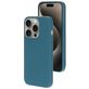 Mobiparts iPhone 15 Pro Siliconen Hoesje Backcover - Blueberry Blue