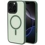 Mobiparts Hardcover iPhone 16 Pro Max MagSafe Hoesje Hardcase Backcover - Satin Green