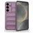 Mobigear Bumpy Samsung Galaxy S25 Hoesje Flexibel TPU Backcover - Paars