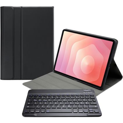 Mobilize Detachable Bluetooth Samsung Galaxy Tab S11 Hoes QWERTZ Toetsenbord Bookcase - Zwart