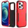 Mobigear Ultra Tough iPhone 15 Pro Max Hoesje Hardcase Backcover Shockproof - Rood