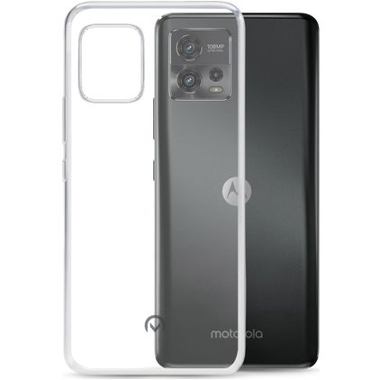 Mobilize Gelly Doorzichtig Motorola Moto G72 Hoesje Flexibel TPU Backcover - Transparant