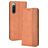 Mobigear Sensation Sony Xperia 10 IV Hoesje Bookcase Portemonnee - Bruin