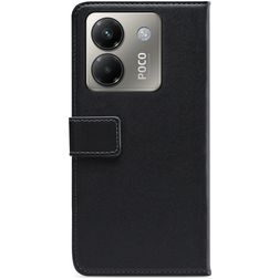 Mobilize Classic Gelly POCO M7 Pro Hoesje Bookcase Portemonnee - Zwart