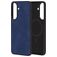 Mobiparts Classic Samsung Galaxy A57 MagSafe Hoesje TPU / Kunstleer Backcover - Sapphire Blue