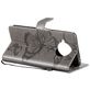 Mobigear Butterfly Xiaomi Mi 10T Lite Hoesje Bookcase Portemonnee - Grijs