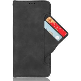 Mobigear Slide Wallet OPPO Find X9 Hoesje Bookcase Portemonnee - Zwart