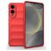 Mobigear Bumpy Samsung Galaxy S25 Edge Hoesje Flexibel TPU Backcover - Rood