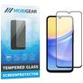 Mobigear Premium Samsung Galaxy A15 Glazen Screenprotector - Case Friendly - Zwart