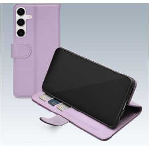 Mobilize Premium Gelly Samsung Galaxy S24 FE Hoesje Bookcase Portemonnee - Paars