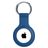 Xccess Keychain Apple AirTag Hoesje Flexibel Siliconen Sleutelhanger - Blauw