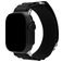 Mobilize Alpine Nylon Apple Watch Bandje Gespsluiting - 42/41/40/38 mm - Zwart