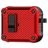 Mobigear Racing Clip Apple AirPods 3 Hardcase Hoesje - Rood