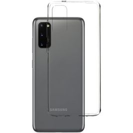 Mobiparts Classic Doorzichtig Samsung Galaxy S20 Hoesje Flexibel TPU Backcover - Transparant