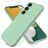 Mobigear Rubber Touch Samsung Galaxy S24 FE Siliconen Hoesje Backcover - Groen