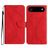 Mobigear Stitch iPhone Air Hoesje Bookcase Portemonnee - Rood