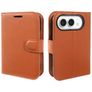 Mobigear Classic iPhone Duo Hoesje Bookcase Portemonnee - Bruin