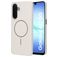 Mobiparts Slim Line Samsung Galaxy A17 MagSafe Hoesje Hardcase Backcover - Off White