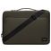 Gaston Luga Däsh Cushioned Briefcase Laptop Aktetas 16 inch Laptoptas + Handvat - Olijfgroen