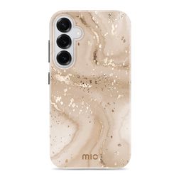 MIO Samsung Galaxy S26 Plus MagSafe Hoesje Hardcase Backcover - Gold Marble