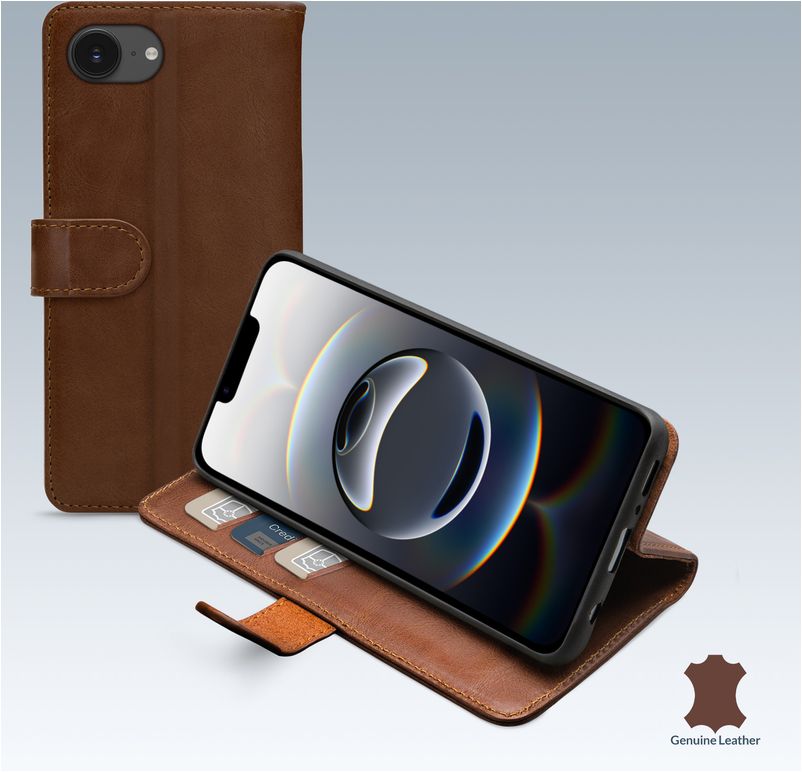 iPhone 16 Plus Premium Portemonnee Hoesje - Bloemen