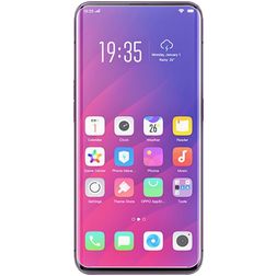 Mobigear OPPO Find X Glazen Screenprotector - Case Friendly