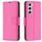 Mobigear Excellent Samsung Galaxy S23 Hoesje Bookcase Portemonnee - Magenta