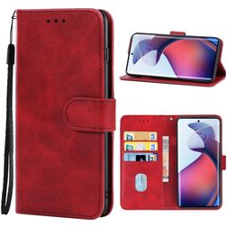 Mobigear Wallet Motorola Moto G72 Hoesje Bookcase Portemonnee - Rood