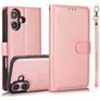 Mobigear Wallet iPhone 16 Plus Hoesje Uitneembare 2in1 Bookcase Portemonnee - Roségoud