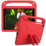 Mobigear AeroArmor iPad 7 (2019) Kinder Tablethoes met Handvat + Stylus Houder - Rood