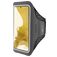 Mobiparts Comfort Fit Telefoonhouder Hardlopen Samsung Galaxy S22 Plus Sport Hoesje Neopreen Sportarmband - Zwart