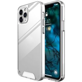 Mobigear Crystal Doorzichtig iPhone 12 Hoesje Hardcase Backcover - Transparant