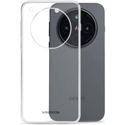 Mobilize Gelly Doorzichtig OPPO Find X8 Hoesje Flexibel TPU Backcover - Transparant