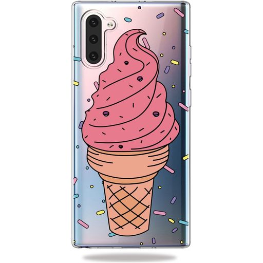 Mobigear Design Samsung Galaxy Note 10 Hoesje Flexibel TPU Backcover - Ice Cream