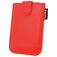 Valenta Card Pocket Slide Leren Pasjeshouder - 5 Pasjes - Rood