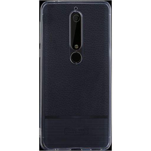 Mobigear Ultra Thin Doorzichtig Nokia 6.1 Hoesje Flexibel TPU Extra Dun Backcover - Transparant