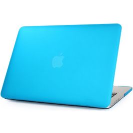 Mobigear Matte MacBook Pro 13 Inch (2012-2015) Hoes Hardshell Laptopcover MacBook Case - Blauw - Model A1425 / A1502