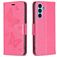 Mobigear Butterfly Samsung Galaxy A54 Hoesje Bookcase Portemonnee - Magenta