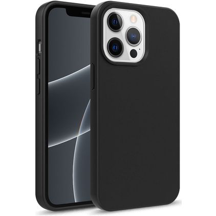 Mobigear Bio iPhone 14 Pro Max Hoesje Eco Friendly Backcover - Zwart