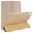 Mobigear Tri-Fold Gel iPad Mini 7 (2024) Hoes TPU,Kunstleer Bookcase - Goud