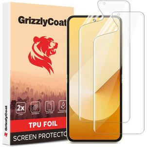 GrizzlyCoat Samsung Galaxy Z Flip 5 Hydrogel TPU Screenprotector - Case Friendly - Zwart