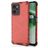 Mobigear Honeycomb Realme C35 Hoesje Hardcase Backcover Shockproof - Rood