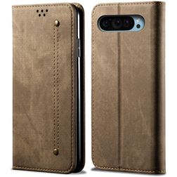 Mobigear Ranch Google Pixel 9 Hoesje Bookcase Portemonnee - Khaki