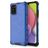 Mobigear Honeycomb Samsung Galaxy A03s Hoesje Hardcase Backcover Shockproof - Blauw