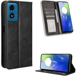 Mobigear Sensation Motorola Moto G04 Hoesje Bookcase Portemonnee - Zwart