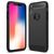 Mobigear Brushed Slim iPhone XR Hoesje Flexibel TPU Backcover - Zwart