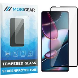 Mobigear Premium Motorola Edge X30 Glazen Screenprotector - Case Friendly - Zwart
