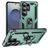 Mobigear Armor ring Samsung Galaxy S26 Ultra Hoesje Hardcase Backcover Shockproof met Ringhouder - Groen